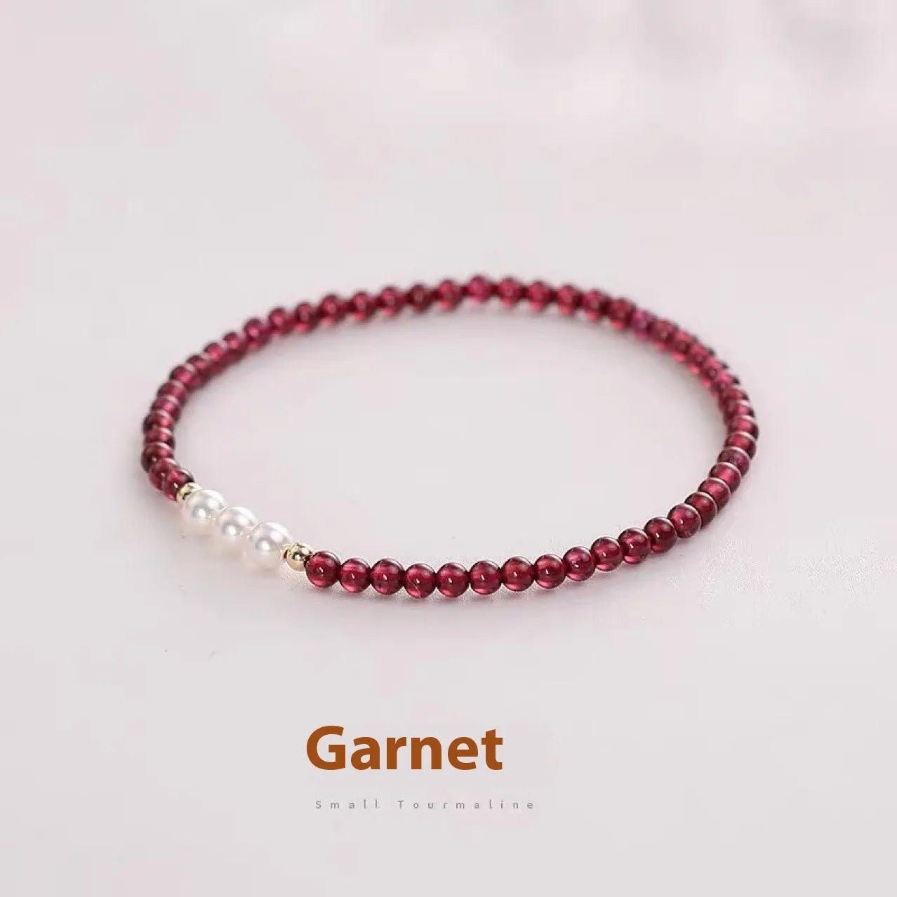 Adjustable crystal bracelet with 3mm or 4mm beads for women's OL fashion jewellery