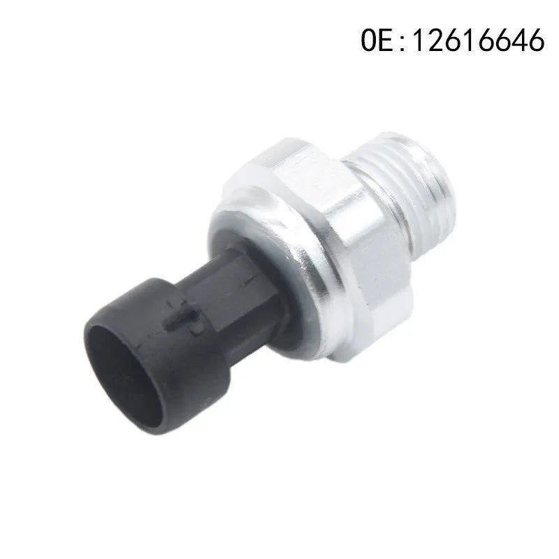 Silver metal fuel pressure sensor for General Motors vehicles part numbers 12616646 12677836 D1846A