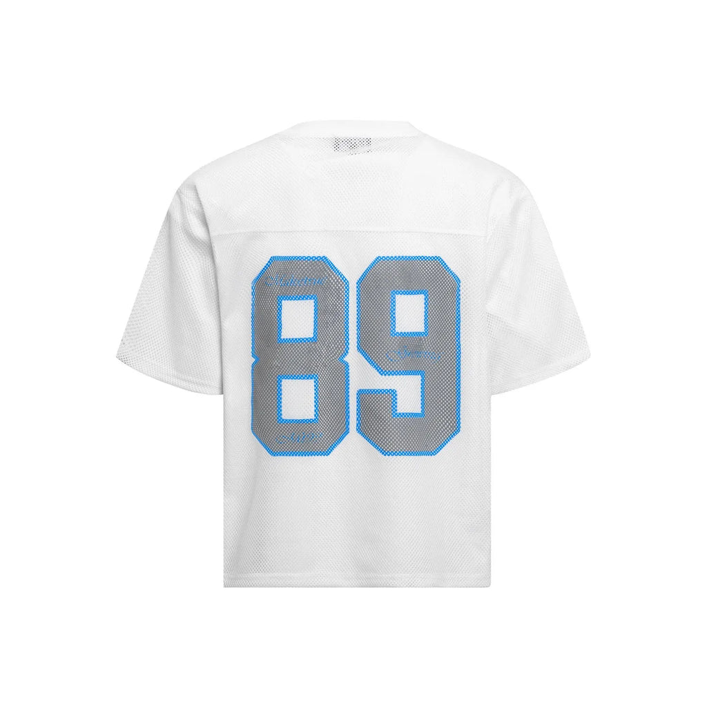 Loose fitting casual T-shirt in black or white colour with regular short sleeves