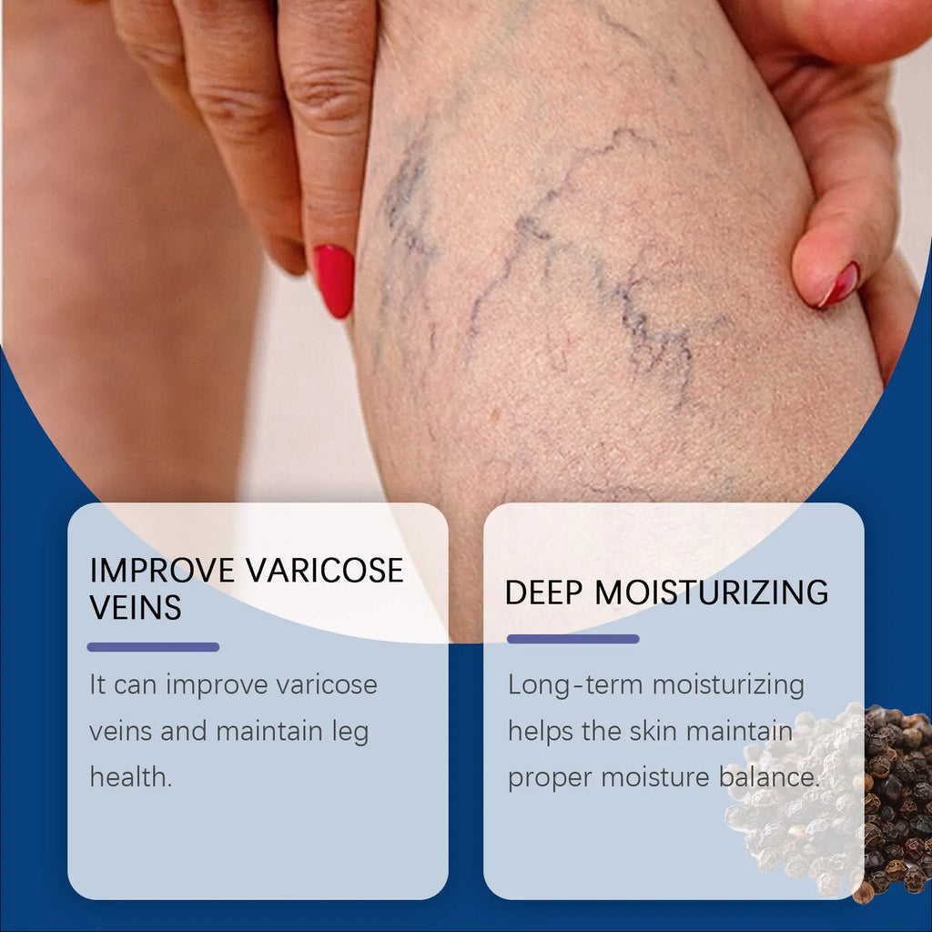 30ml bottle of leg care spray with menthol, ginger and horse chestnut