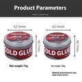 Automobile repair cold glue tube for vehicle dent and depression repair applications