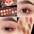 Explorer twelve-colour animal eye shadow palette showing Golden Tiger, Wild Leopard, and Red Fox shades