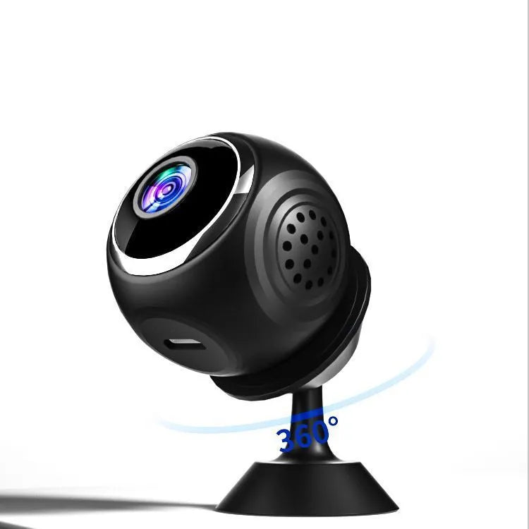 HD WiFi Smart Portable X11 Camera in black with compact ABS body