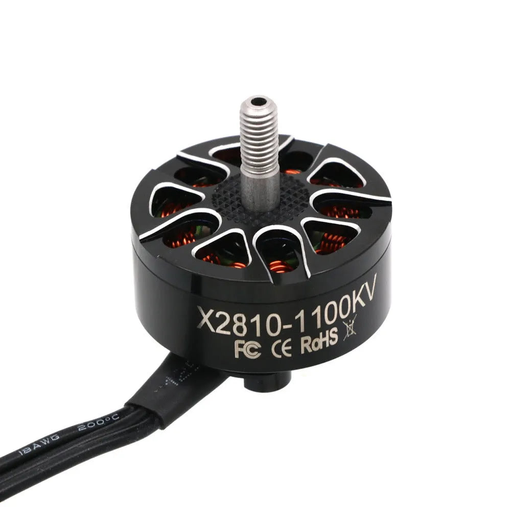 X2810 brushless outrunner motor for RC flight models with metal housing