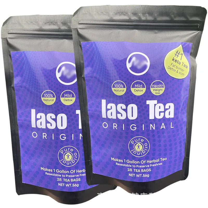 Sugar-free instant slimming tea bag with cold soaking preparation for weight management