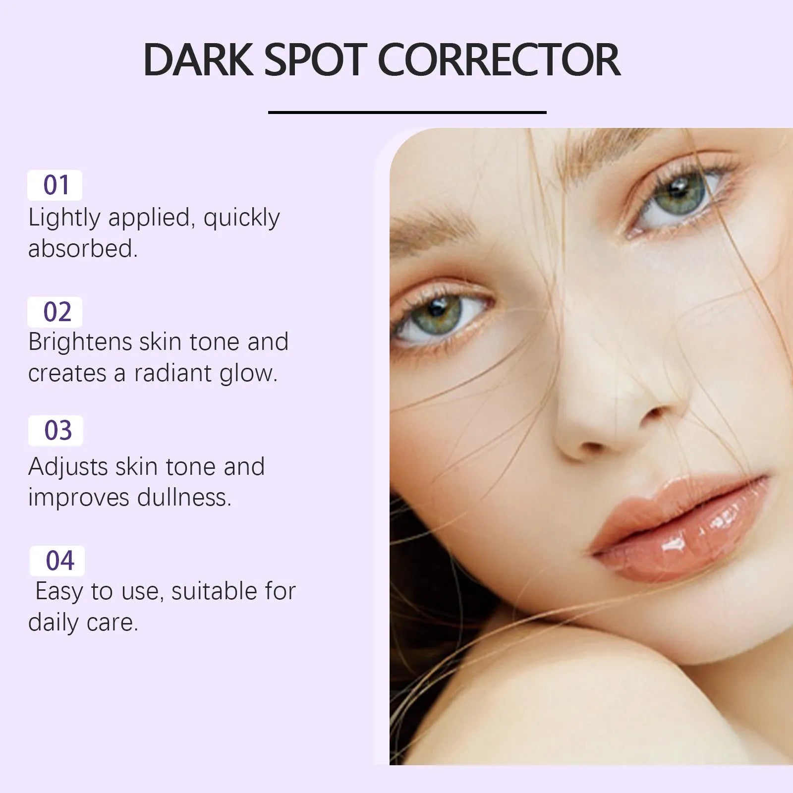 50g skin care cream jar for daily moisturising and pore refinement measuring 3.5cm wide