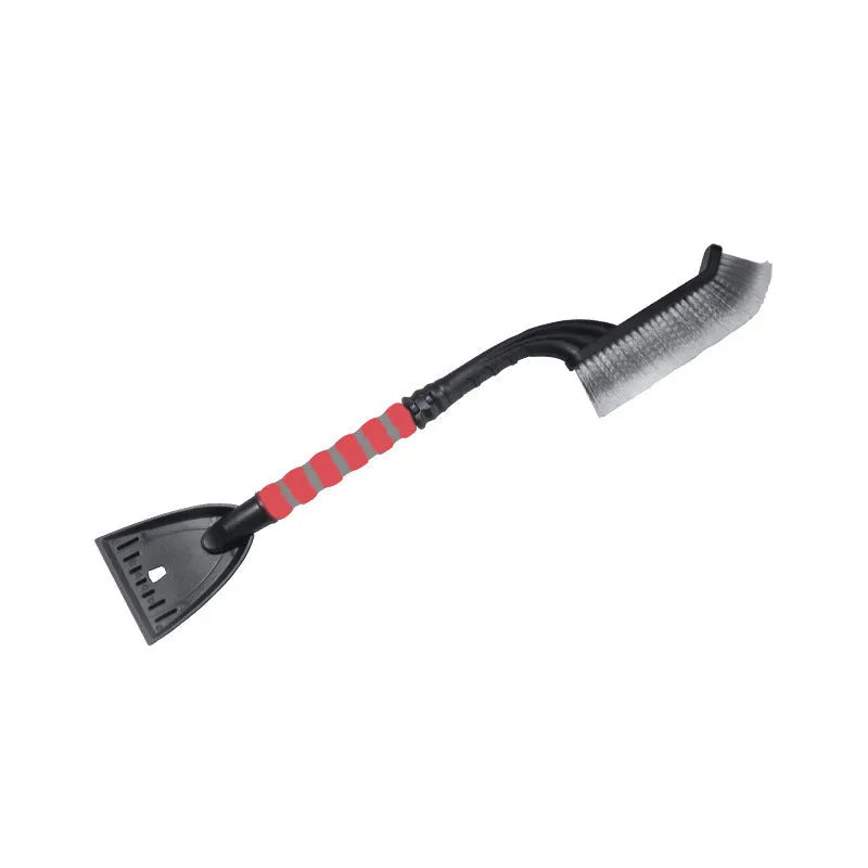 Disassembled car snow brush scraper 66 cm made from ABS PP and EVA materials in black red gray and yellow