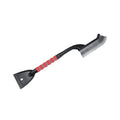 Disassembled car snow brush scraper 66 cm made from ABS PP and EVA materials in black red gray and yellow