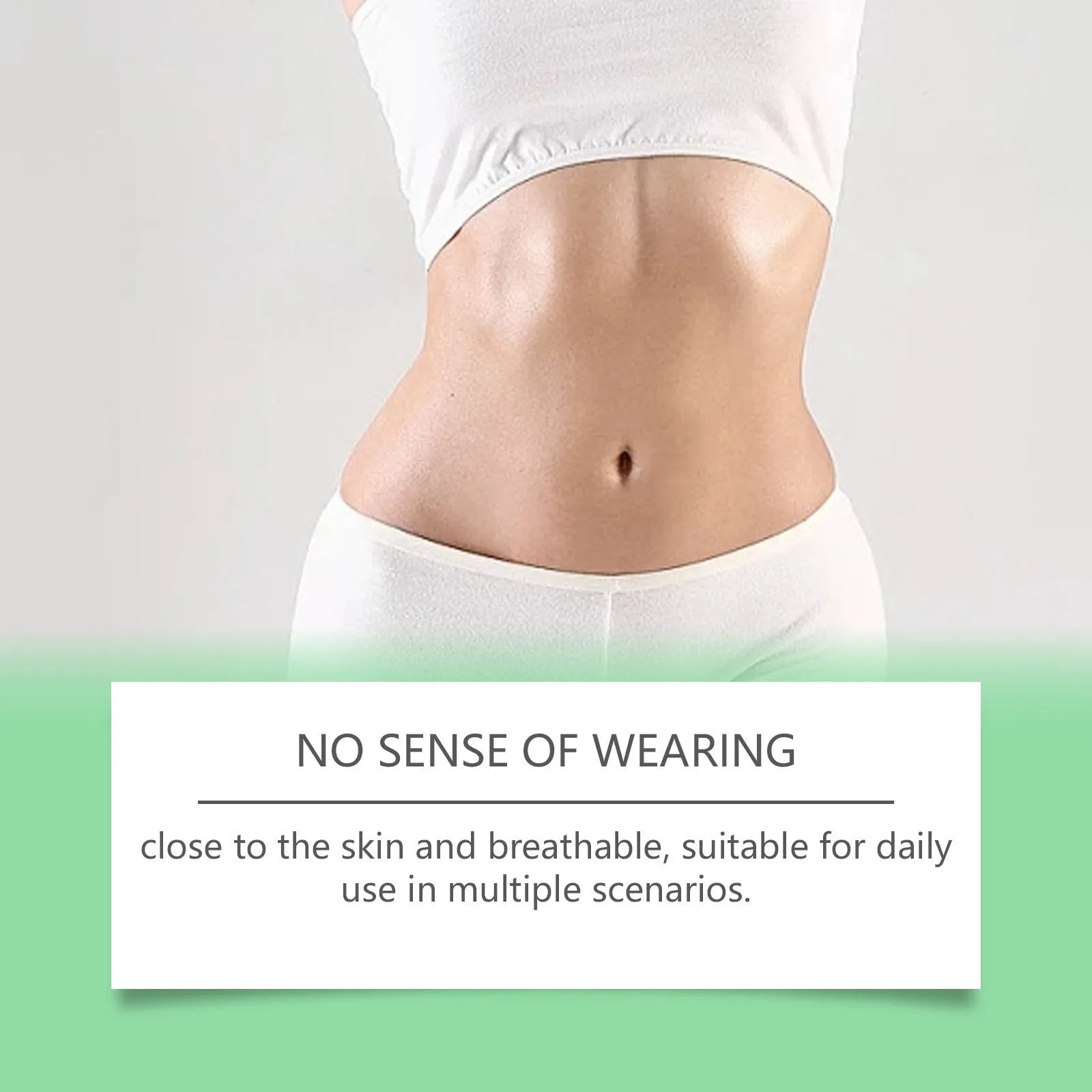 4 slimming nano microneedle stickers with ginger and mugwort root ingredients