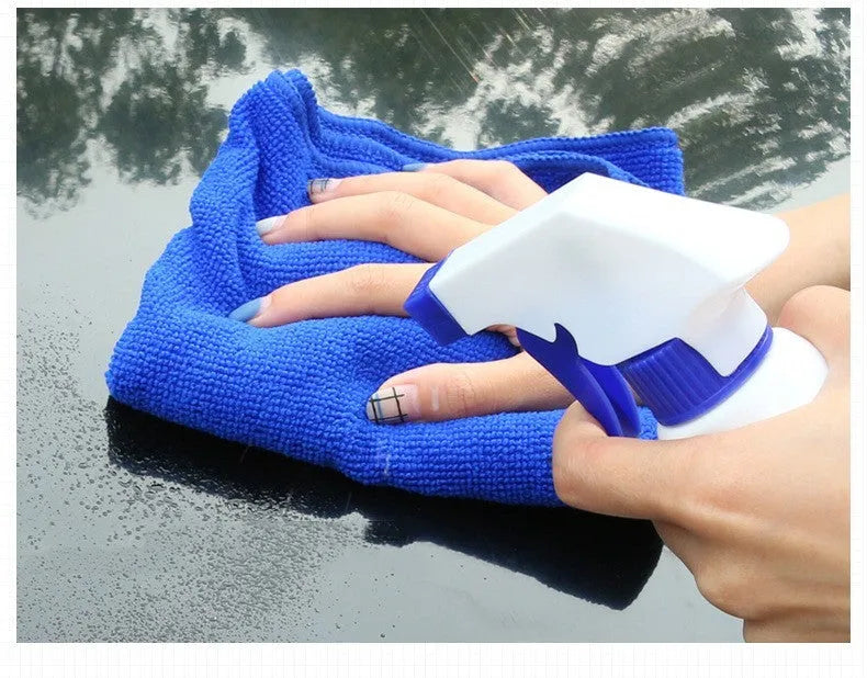 500ml powder sprayer car wax kit with dust wax applicator for automotive paint maintenance