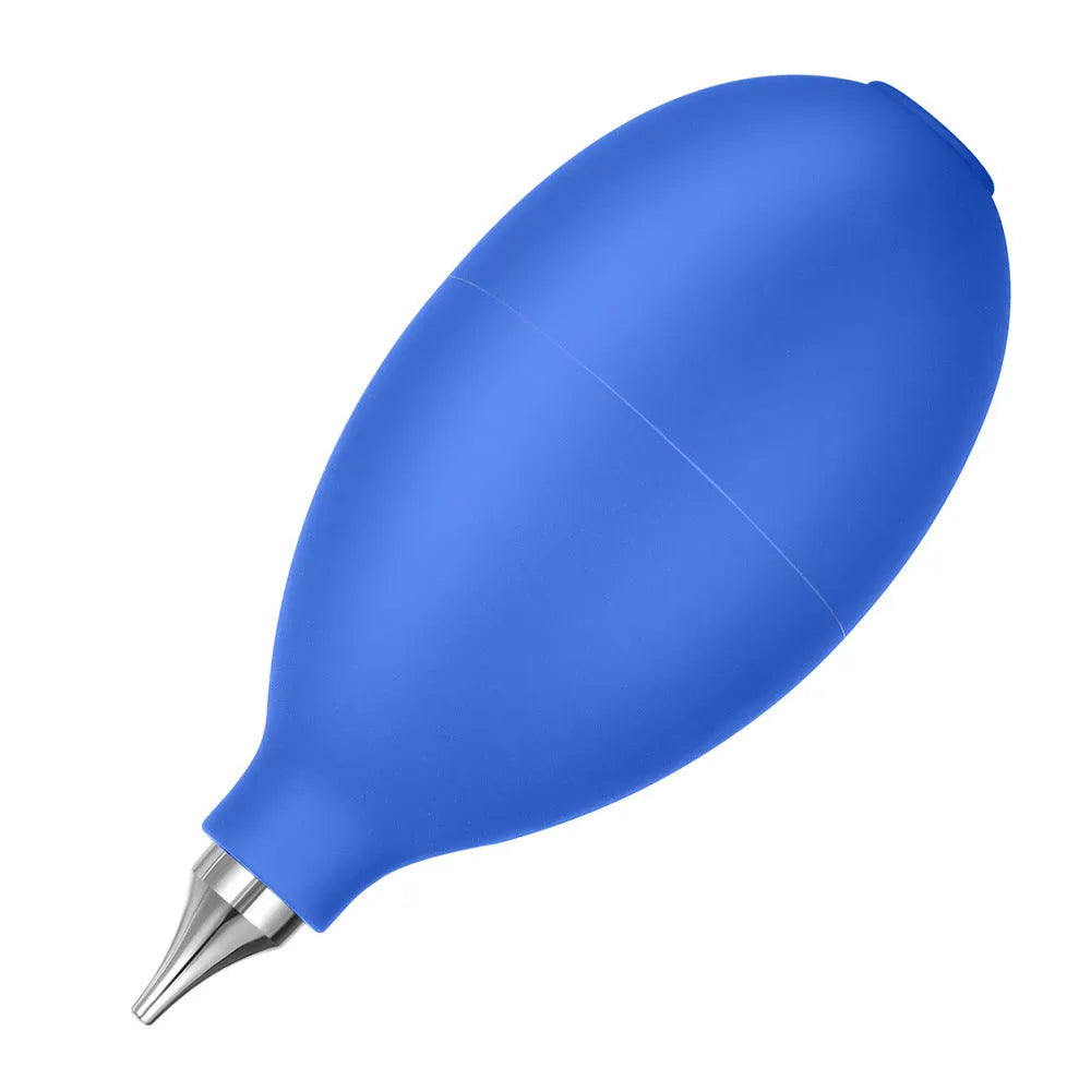 Blue rubber dust removal ball cleaning tool for cameras and mobile phones