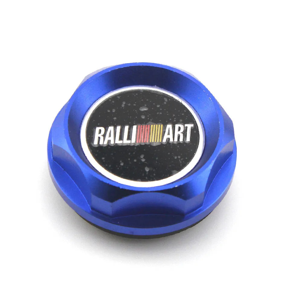 Aluminium alloy oil filter cap for Mitsubishi models in six colour options