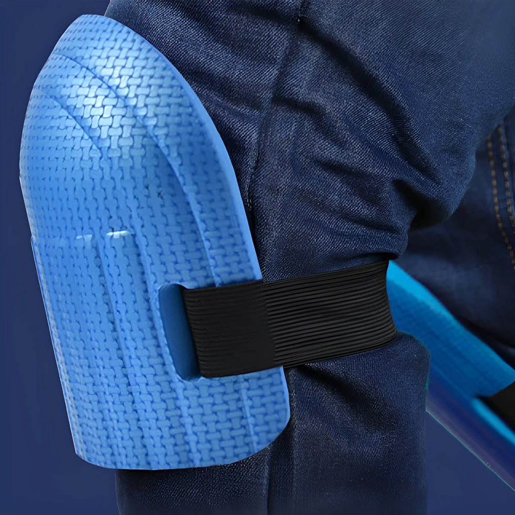 EVA foam kneecap pads in four colours for work kneeling protection