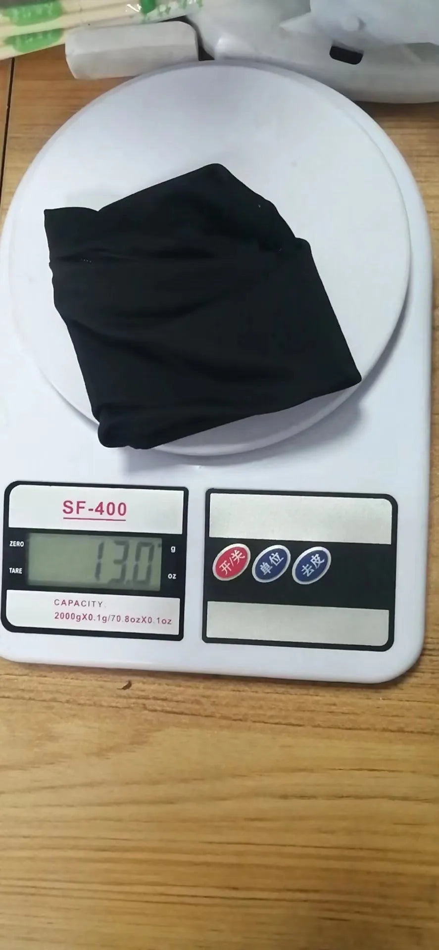 Wrist bag armband sleeve for camping and fitness, dimensions 10cm by 10.5cm.
