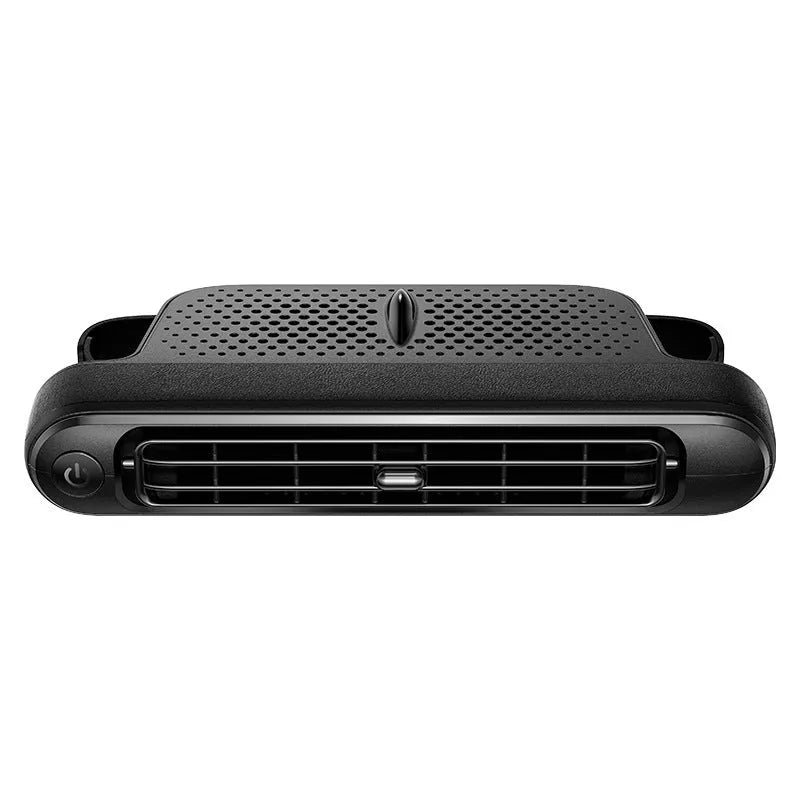 Car turbine fan with USB power, no blades, brushless motor, in black colour option for rear seat