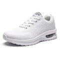 Casual Flyknit running shoes with mesh upper and round-toe design