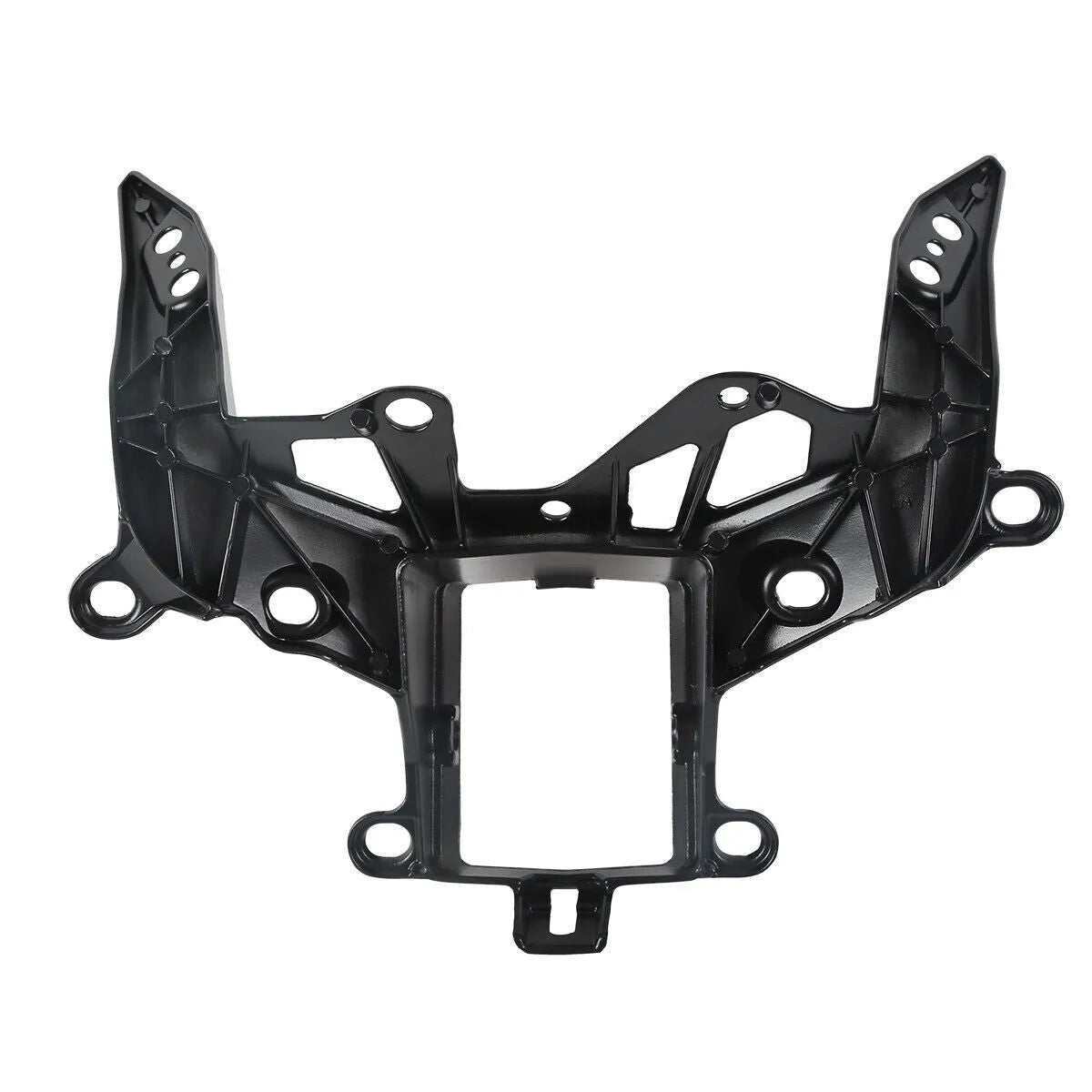 Black aluminium headlight mounting bracket for BMW S1000RR motorcycle 2009-2018