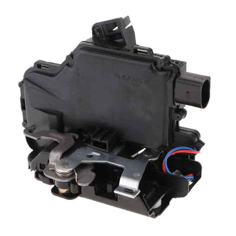 Black VW Golf 4 Passat B5 compatible door lock block for left-hand doors