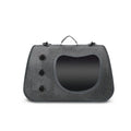Medium-sized Oxford cloth pet bag in crossbody design with breathable construction