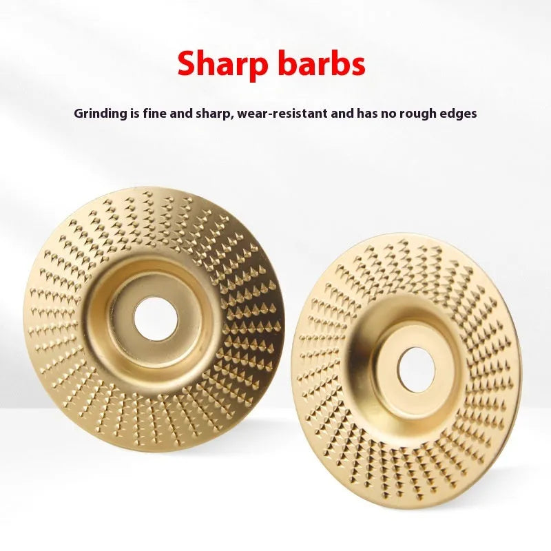 Carbon steel angle grinder grinding disc with flat profile, 4mm thickness, 16mm bore