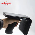 SLP-05 handheld Android UHF RFID reader with integrated scanner and display.