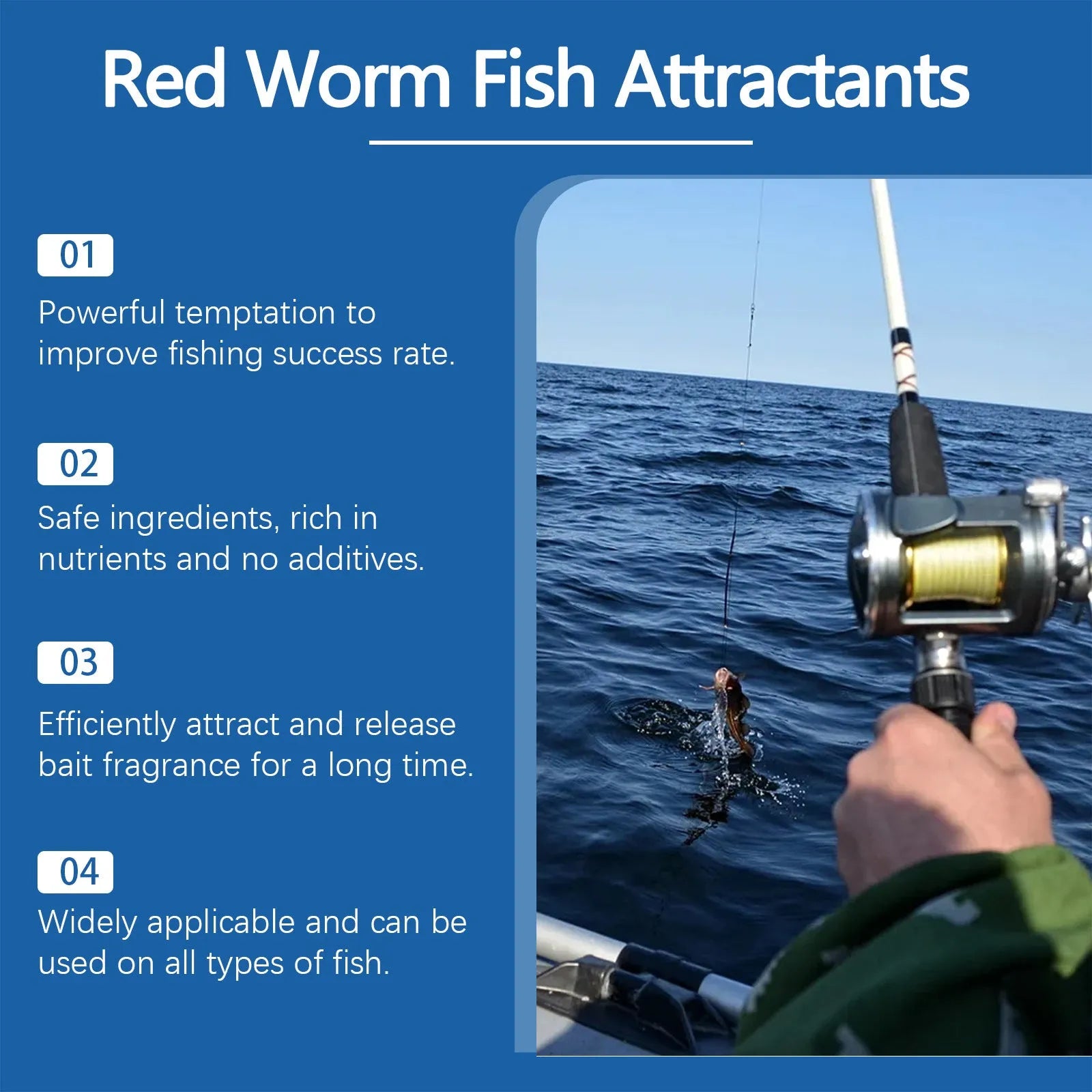 30ml red worm formula bait food lure additive bottle with liquid concentrate ingredients