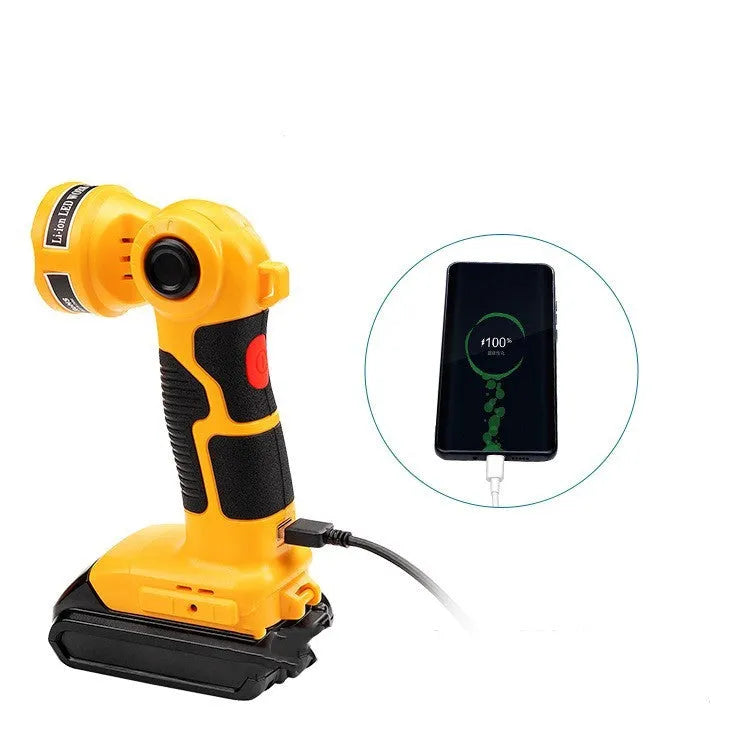 DW vertical large lamp 18V lithium battery outdoor LED lighting with charger