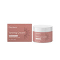 50g tube of tanning cream with glycerin and natural extracts including coconut oil and vitamin E