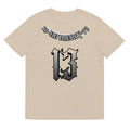 Straight cut cotton short sleeve t-shirt with round neck in loose summer fit
