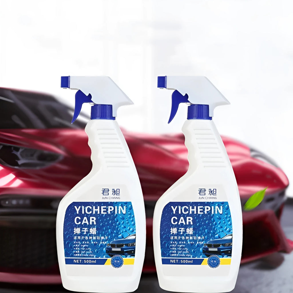 500ml powder sprayer car wax kit with dust wax applicator for automotive paint maintenance
