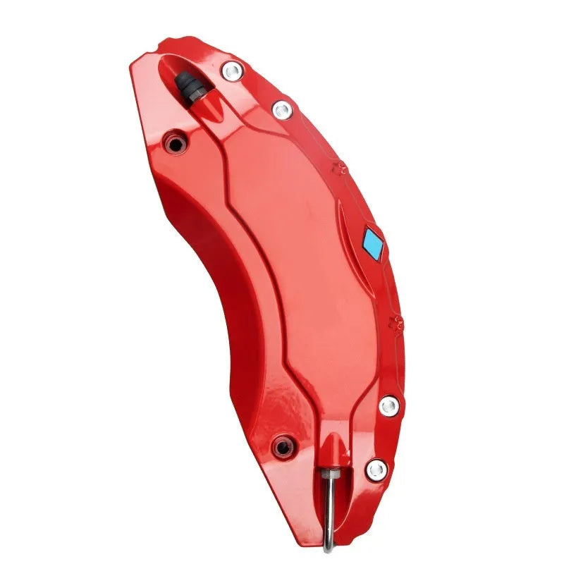 Tesla Model 3 aluminium alloy brake caliper cover in red colour clip-on appearance modification