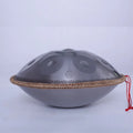 Mandala engraved hand disc drum steel plate music instrument black finish