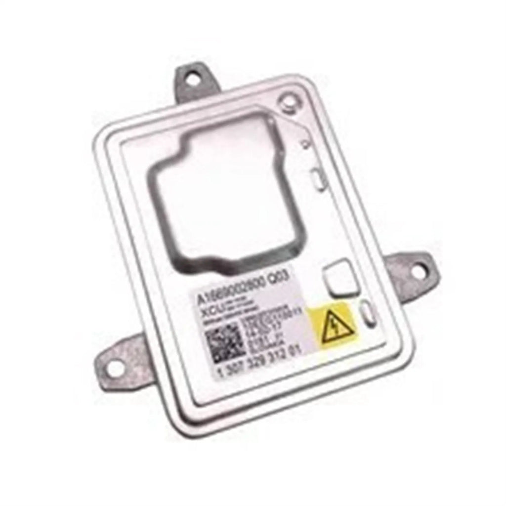 Metal housing headlight ballast unit showing 14x11x4.5cm dimensions