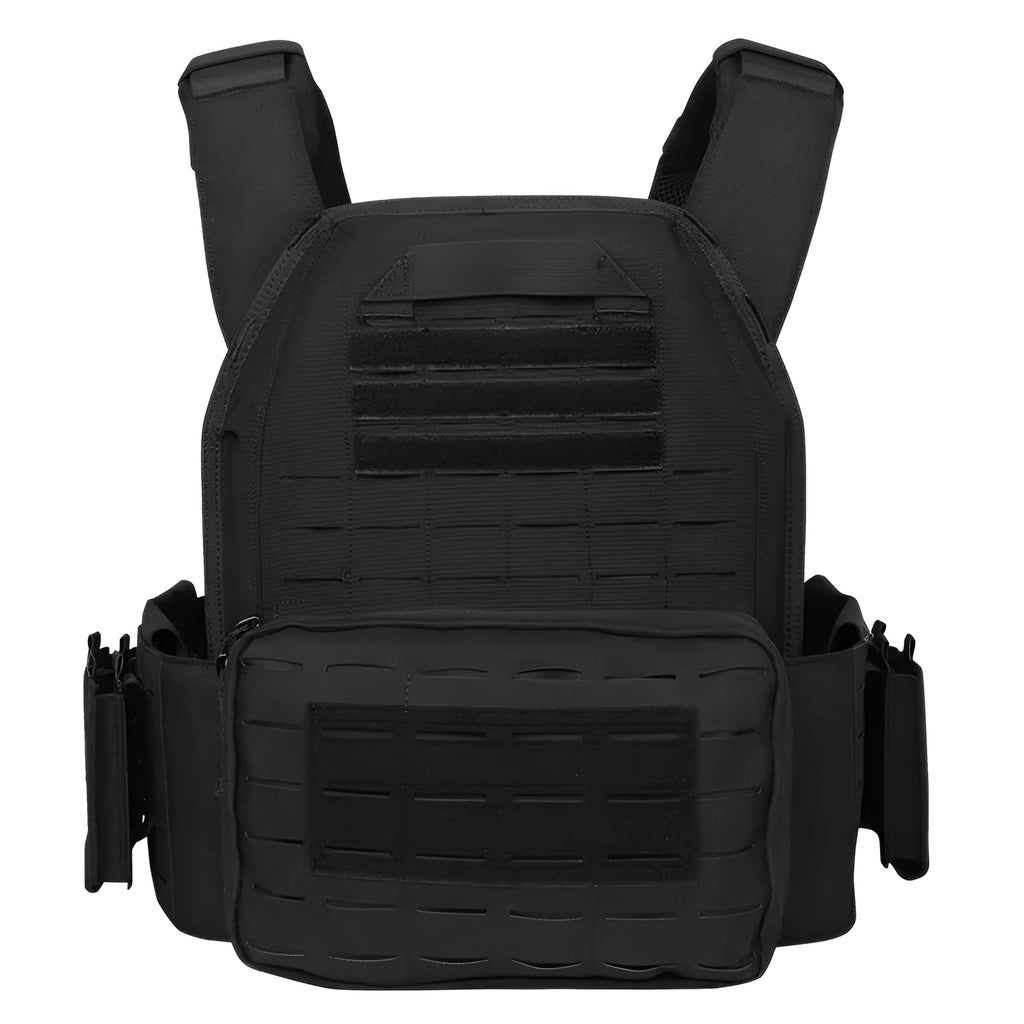 Artex multi-functional tactical vest in camouflage colour with quick release system for outdoor use