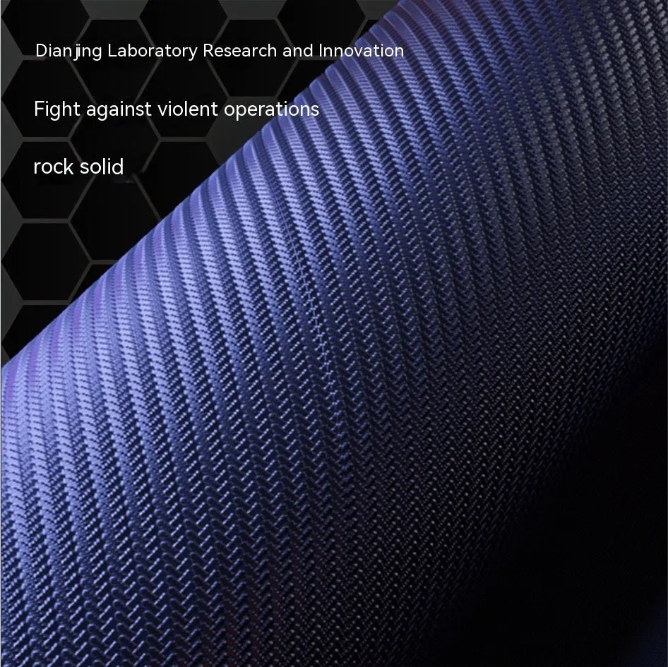 Black gaming mouse mat with luminous TYPC interface showing 300x800mm dimensions