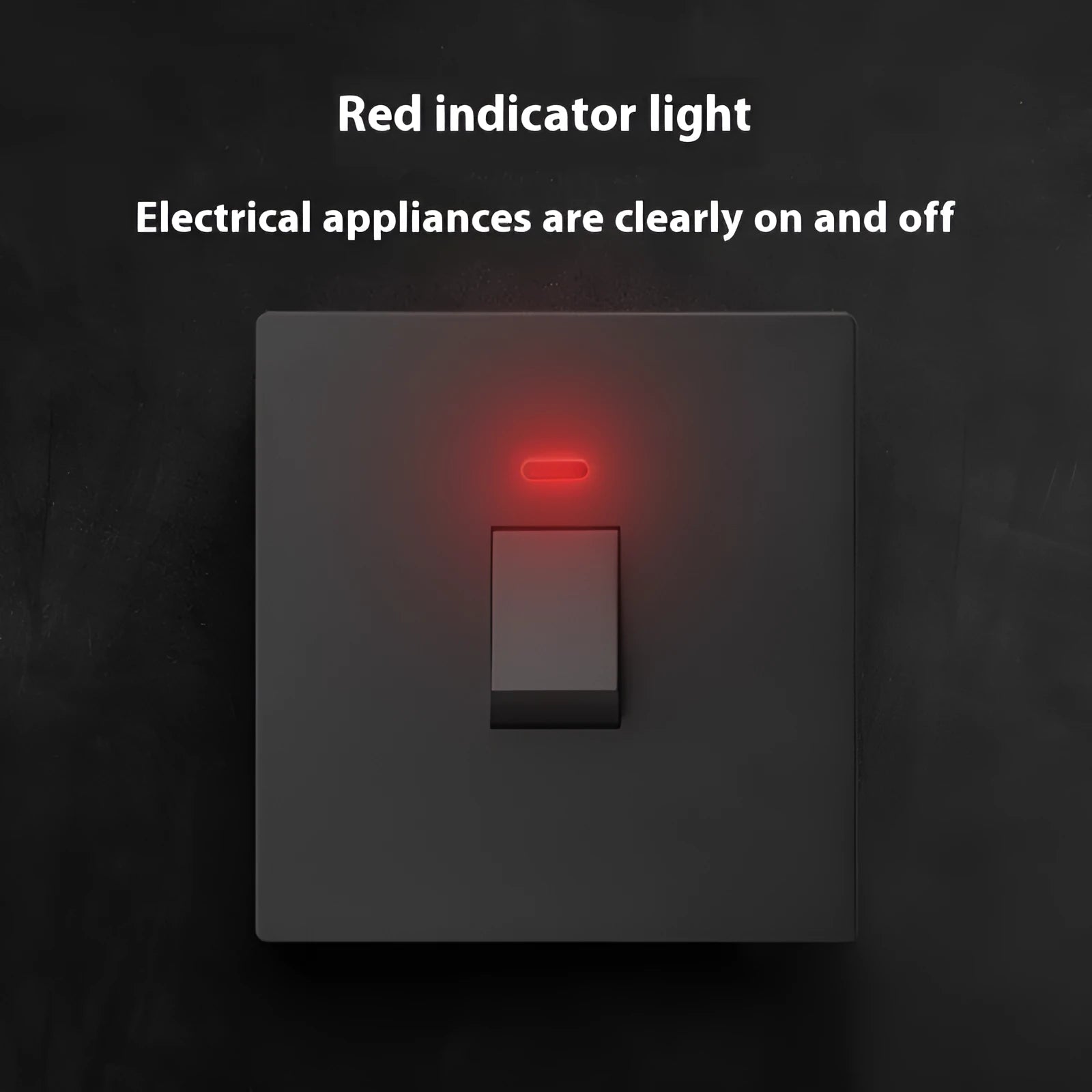 Illuminated electrical switch for water heaters and air conditioners with double-break high current design