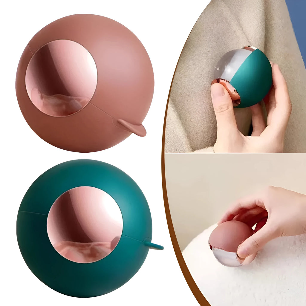 Green gold reusable gel lint roller for pet hair removal on fabrics