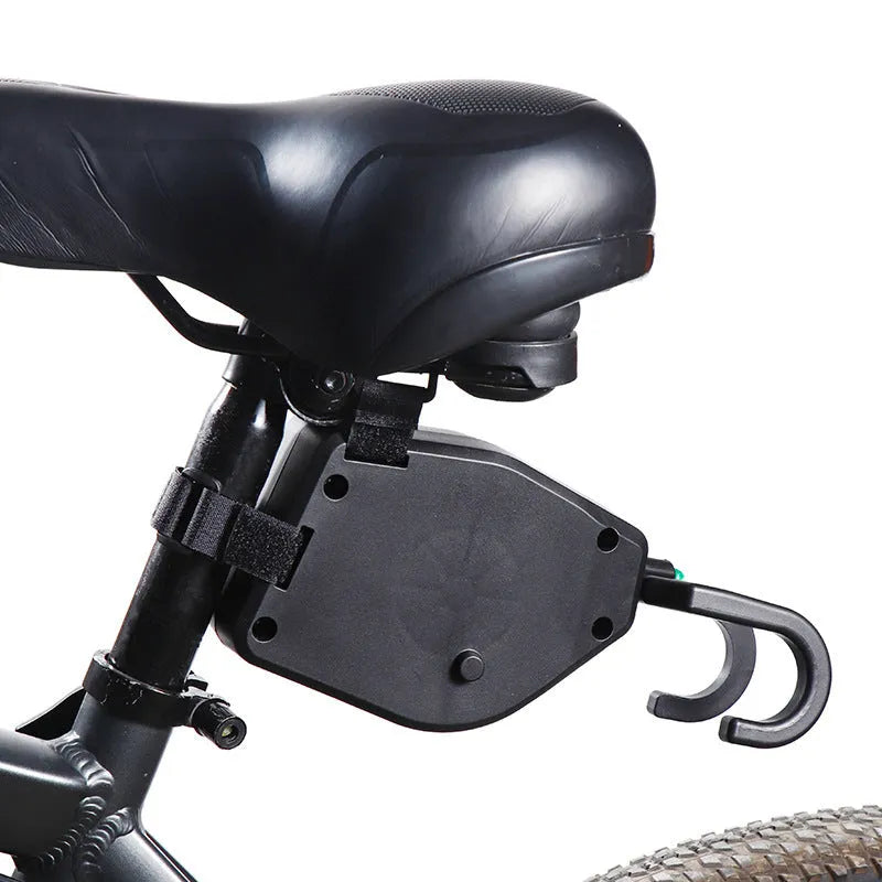 Black plastic bicycle trailer traction rope for connecting parent-child cycling trailers