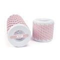 Adjustable telescopic foam roller for muscle massage in red, black, pink, or yellow colour options.