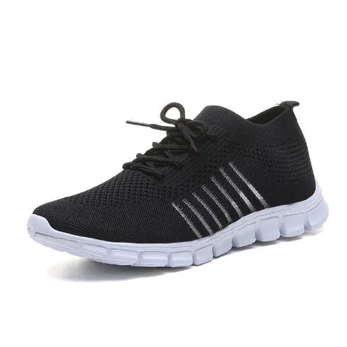Women's high-cut lace-up casual sneakers in multiple colours with rubber soles