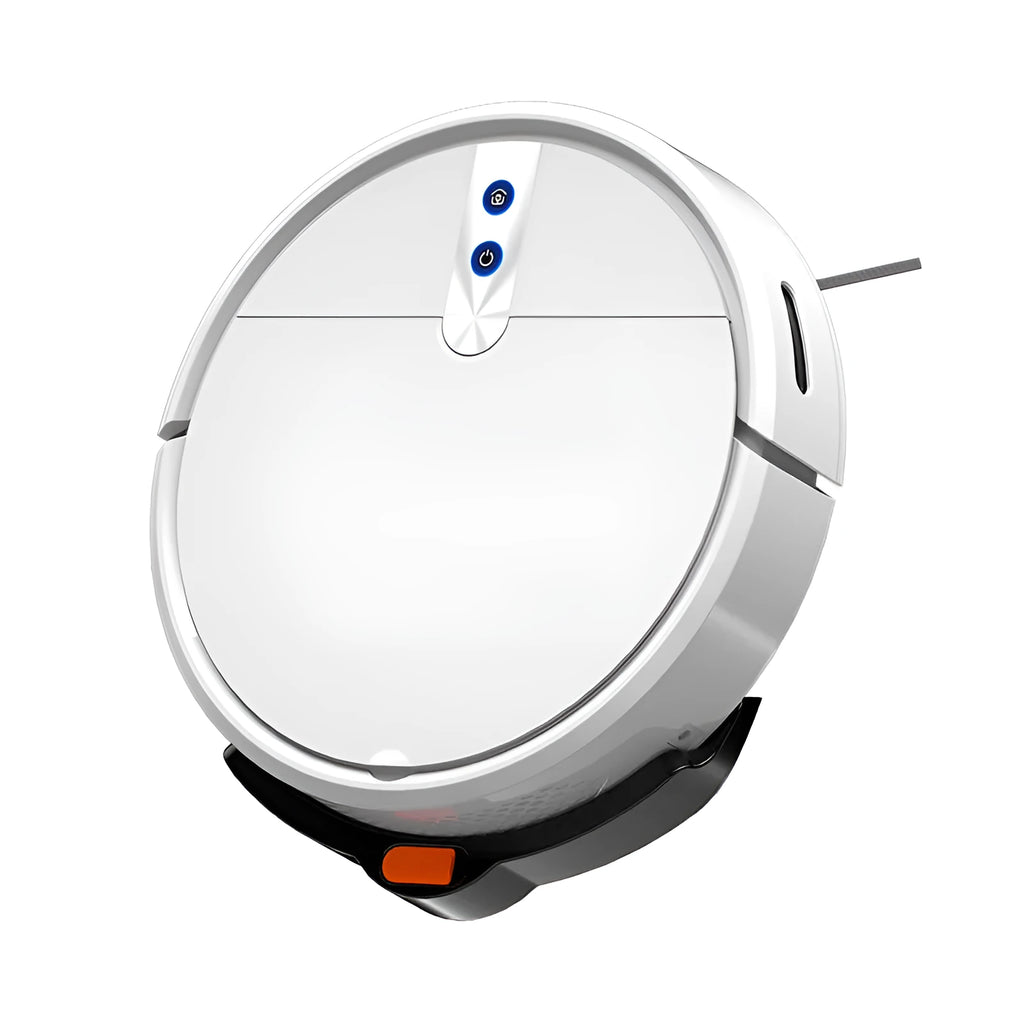 White or black automatic sweeping robot vacuum cleaner with remote control for household use