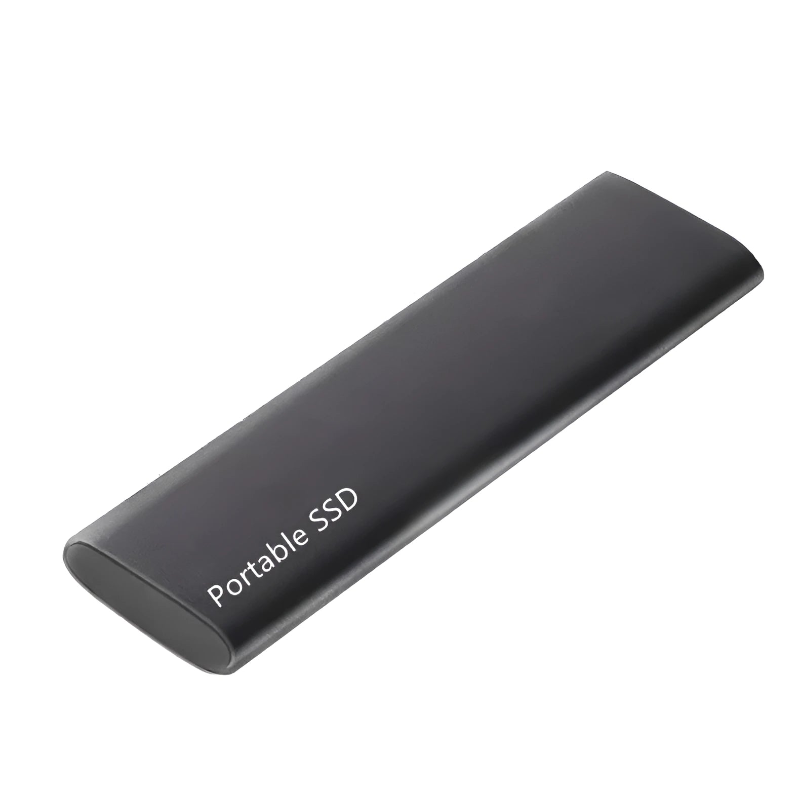 Ultra-thin metal mobile SSD expansion hard drive in red, shown with capacity options up to 30TB.