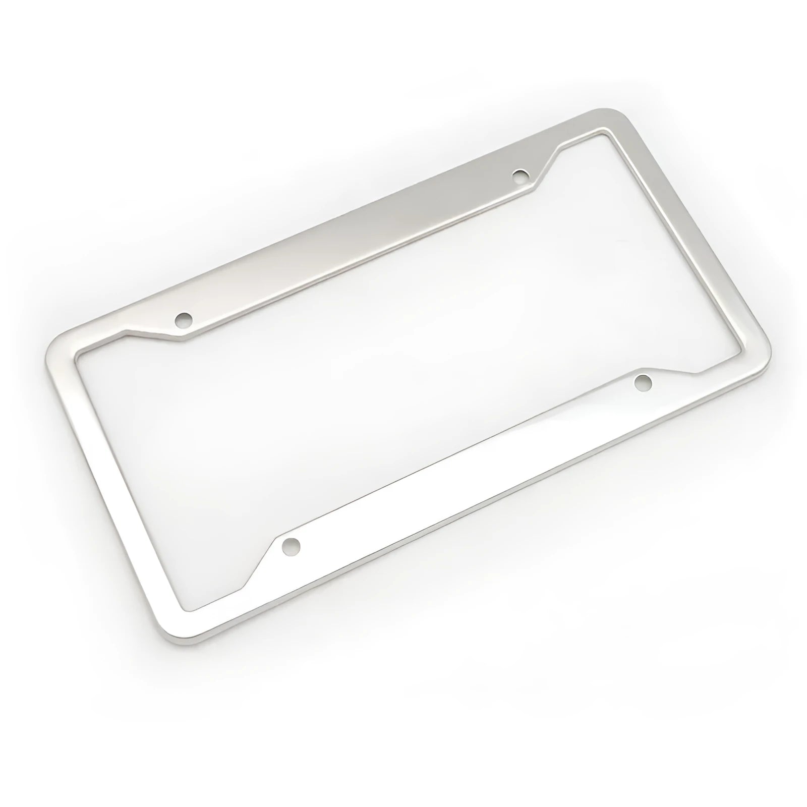 Aluminium alloy licence plate frame in four colour options measuring 200x150mm