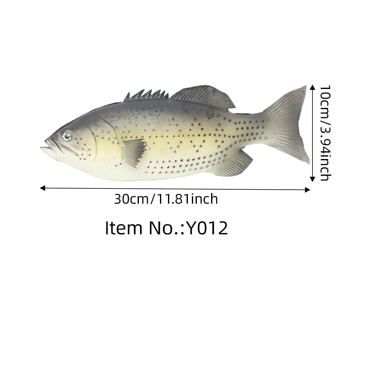PU simulated fish ornaments set with yellow-fin tuna, small tuna, flower fish, and yellow croaker models