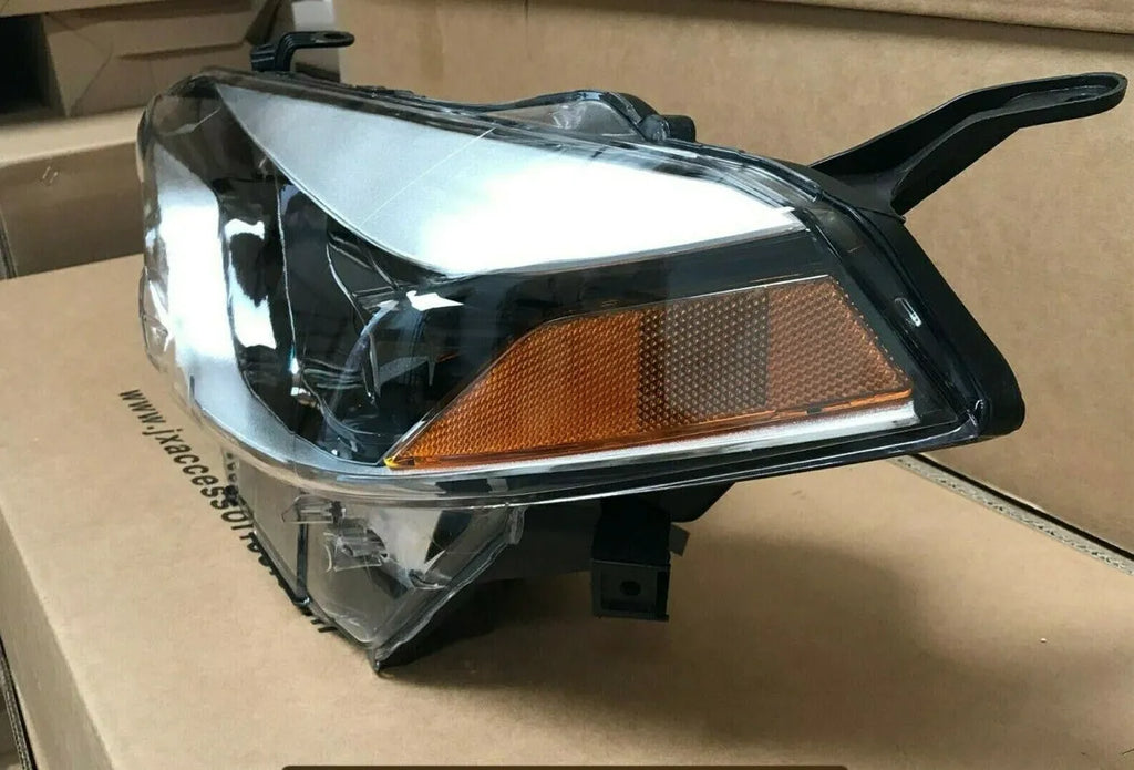 Halogen headlight assembly for Toyota Corolla, part number 8111002E60, passenger side.