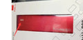 Ultra-thin metal mobile SSD expansion hard drive in red, shown with capacity options up to 30TB.