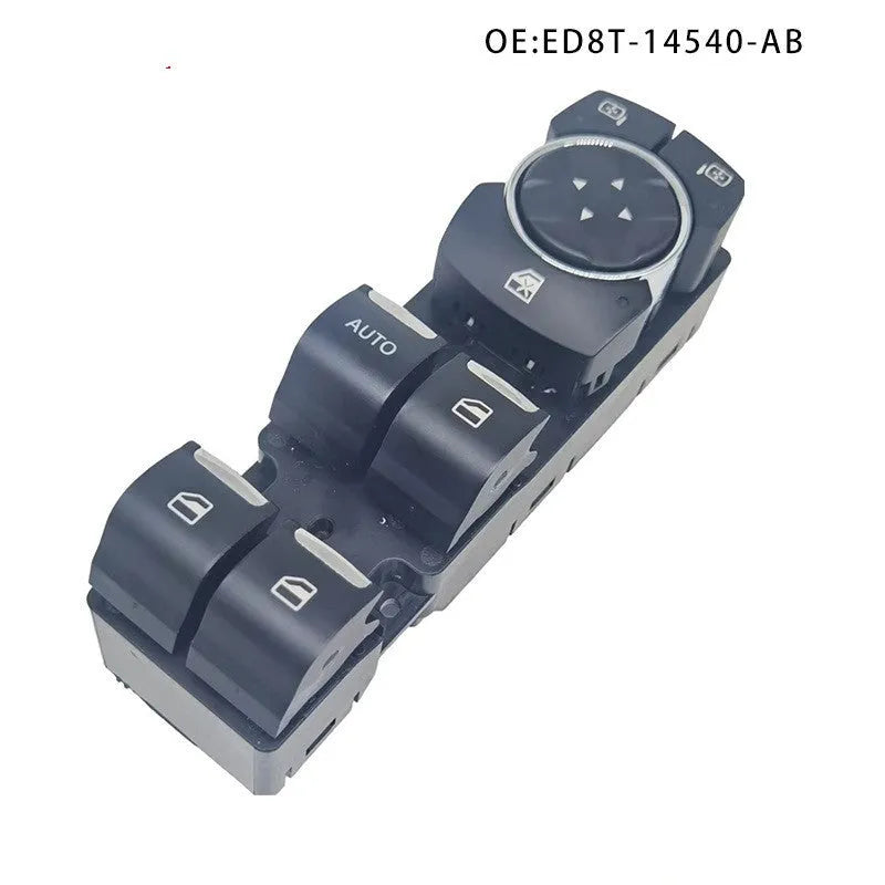 Ford Focus electric window regulator and power window control unit with black ABS housing