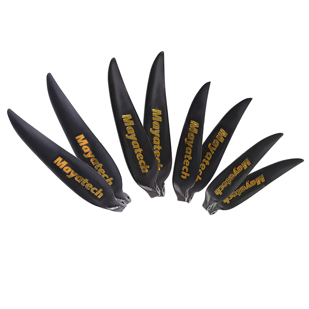 Black nylon folding kayak paddle with 12x6.5cm blade showing quick disassembly mechanism