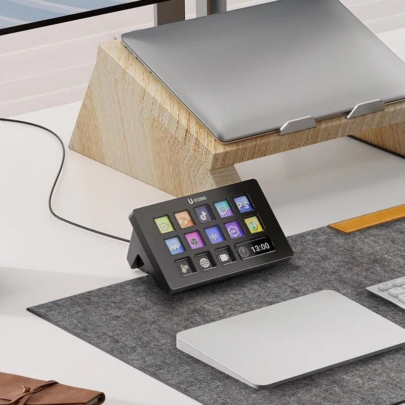 Intelligent keyboard for vertical shooting position visualisation with plastic construction and smart keypad, model A1 or A2.