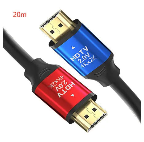 Gold-plated HDMI cable with aluminium alloy shell measuring 1.5 metres for computer monitor connections